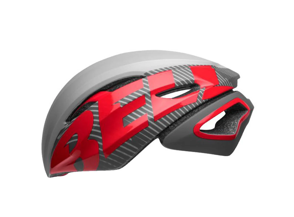 Bell Z20 Aero MIPS Road Helmet - Matt Gloss Dark Gray-Crimson - 2019 - Image 2