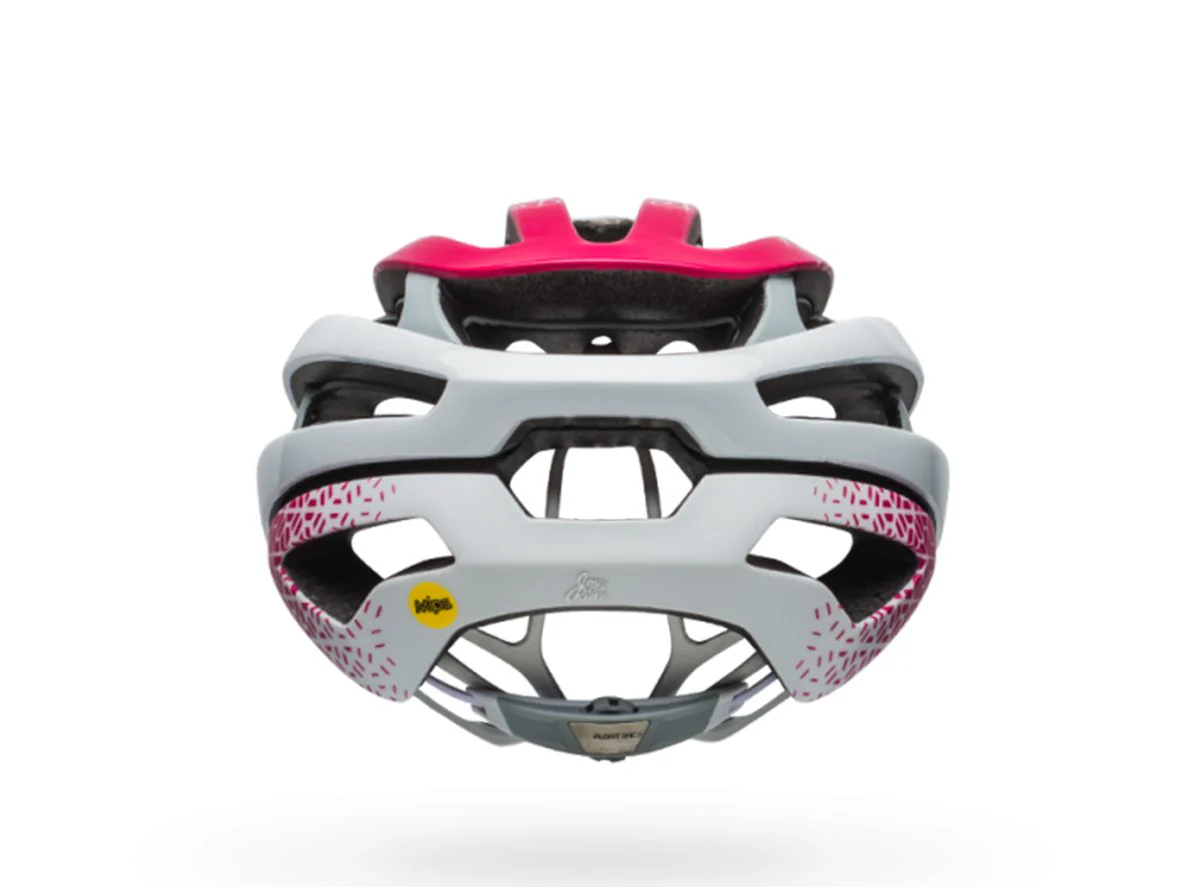 Bell Z20 MIPS Joy Ride Road Helmet - Womens - Matt White-Cherry Dissolve - Image 2