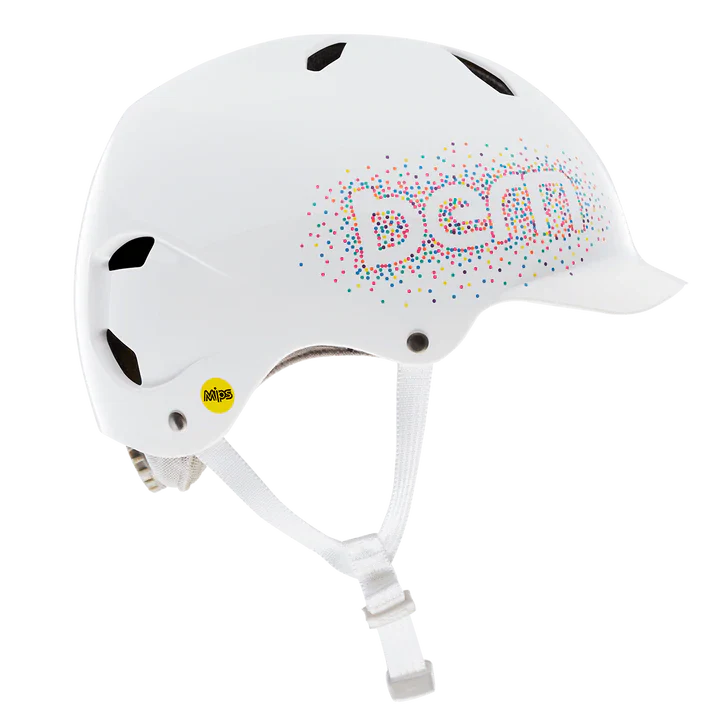 Bern Bandito EPS MIPS Helmet - Youth - Satin White Galaxy - Image 2