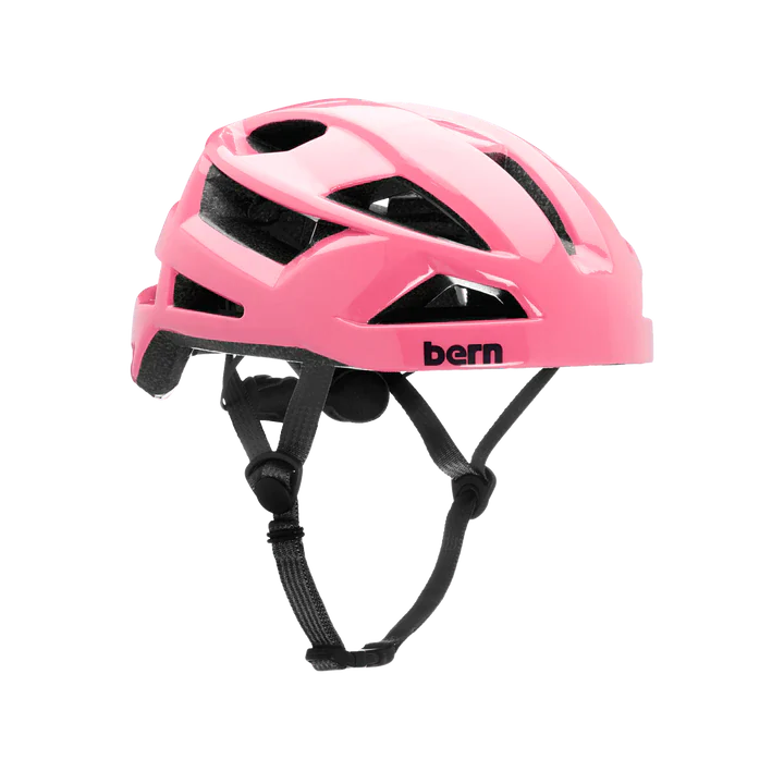 Bern FL-1 Libre Helmet - Satin Hot Pink