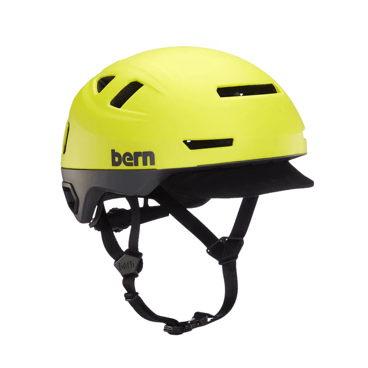 Bern Hudson MIPS Helmet - Matt Hyper Green - Image 2