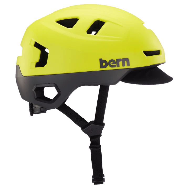 Bern Hudson MIPS Helmet - Matt Hyper Green - Image 3