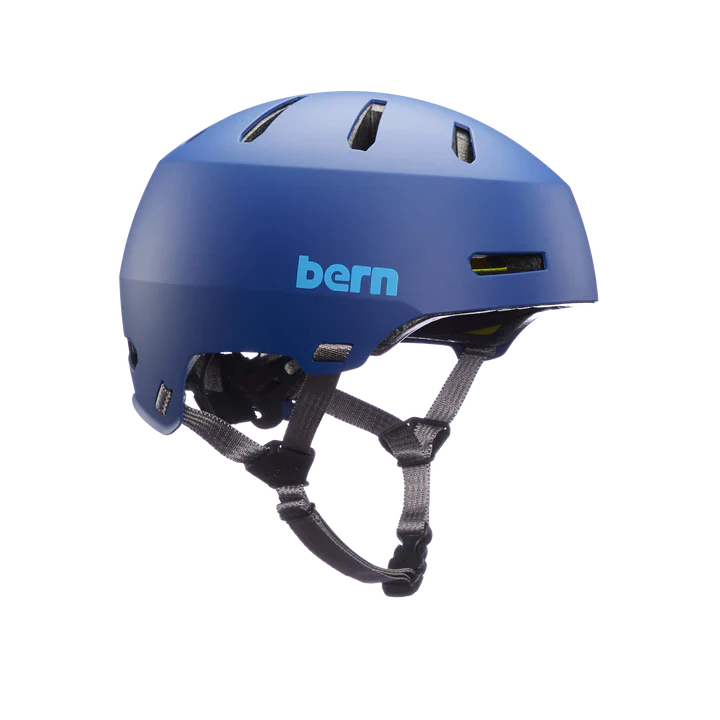 Bern Macon 2.0 MIPS Helmet - Matt Blue Wave