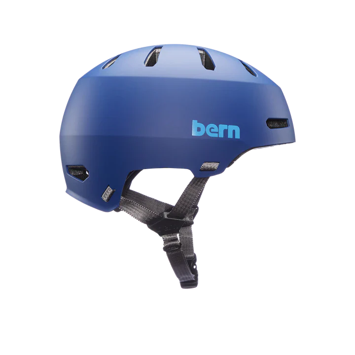 Bern Macon 2.0 MIPS Helmet - Matt Blue Wave - Image 3