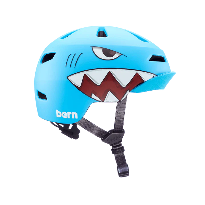 Bern Nino 2.0 MIPS Helmet - Youth - Matt Shark Bite - Image 2