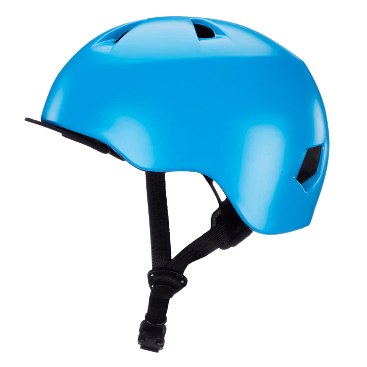 Bern Tigre Helmet with Visor - Youth - Satin Cyan Blue - Image 4