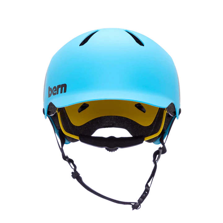 Bern Watts 2.0 Helmet - Matt Ocean Blue - Image 3