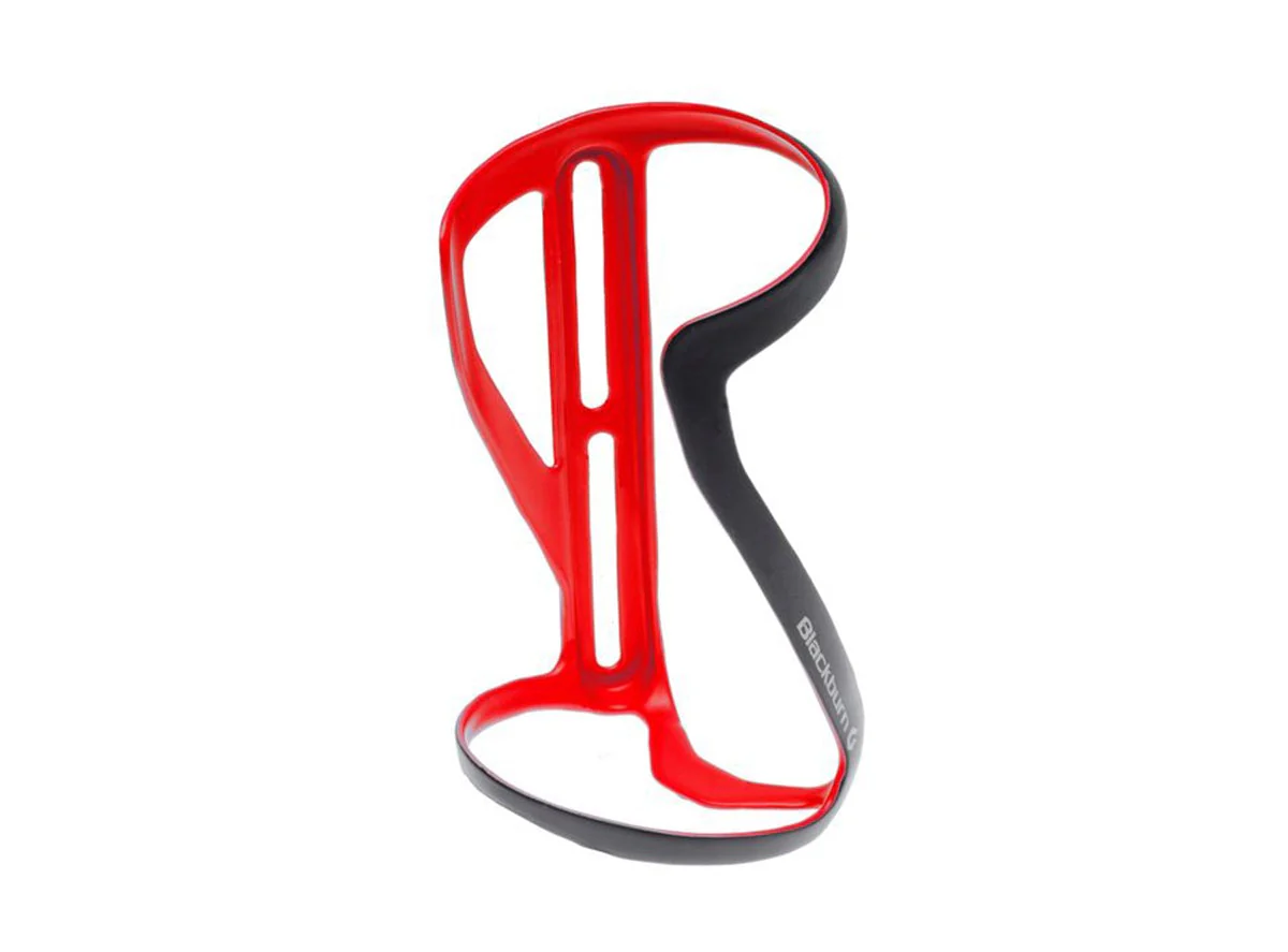Blackburn Clutch Carbon Side-Entry Water Bottle Cage - Matt Red