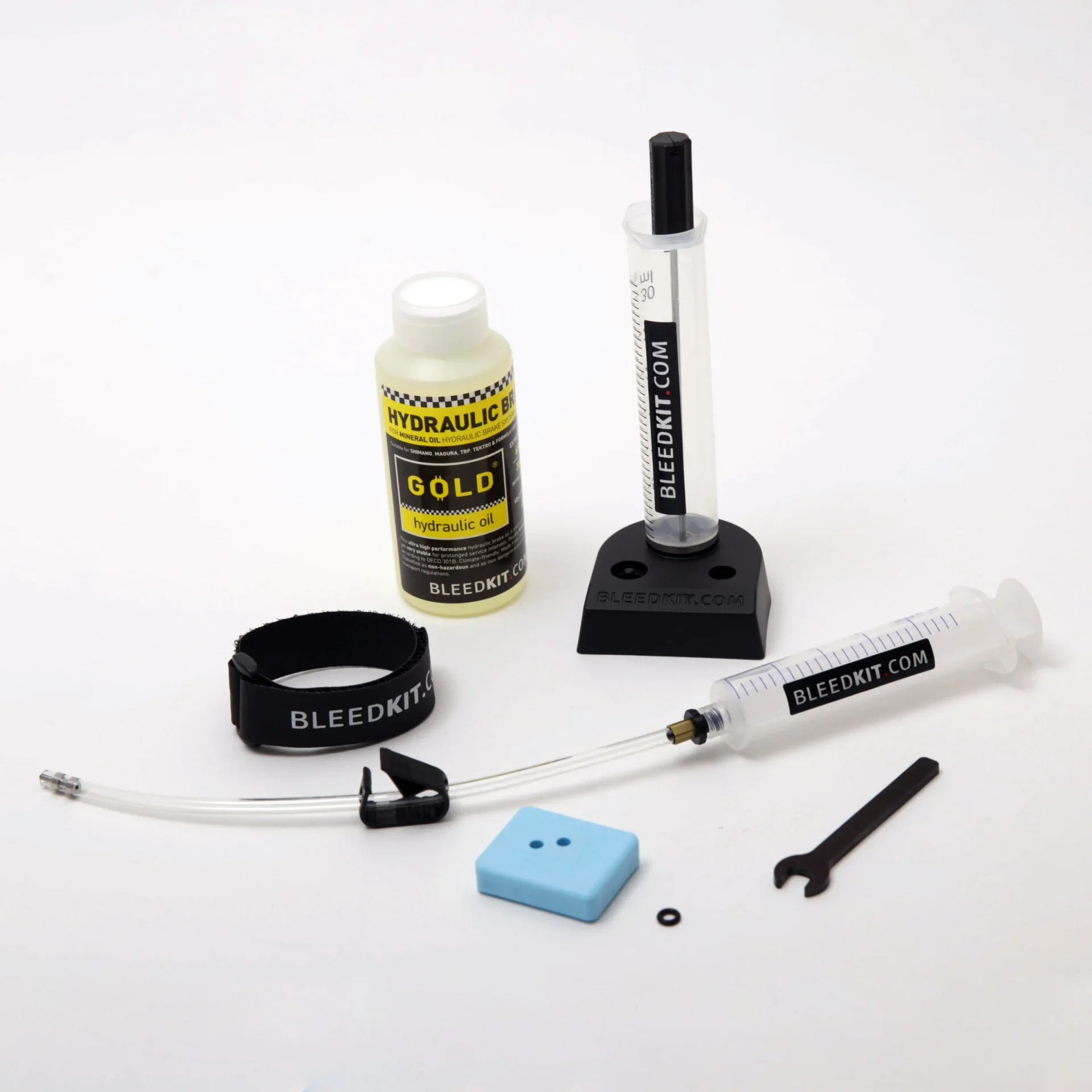 Bleedkit Premium Gold Shimano Disc Brake Bleed Kit - Image 2