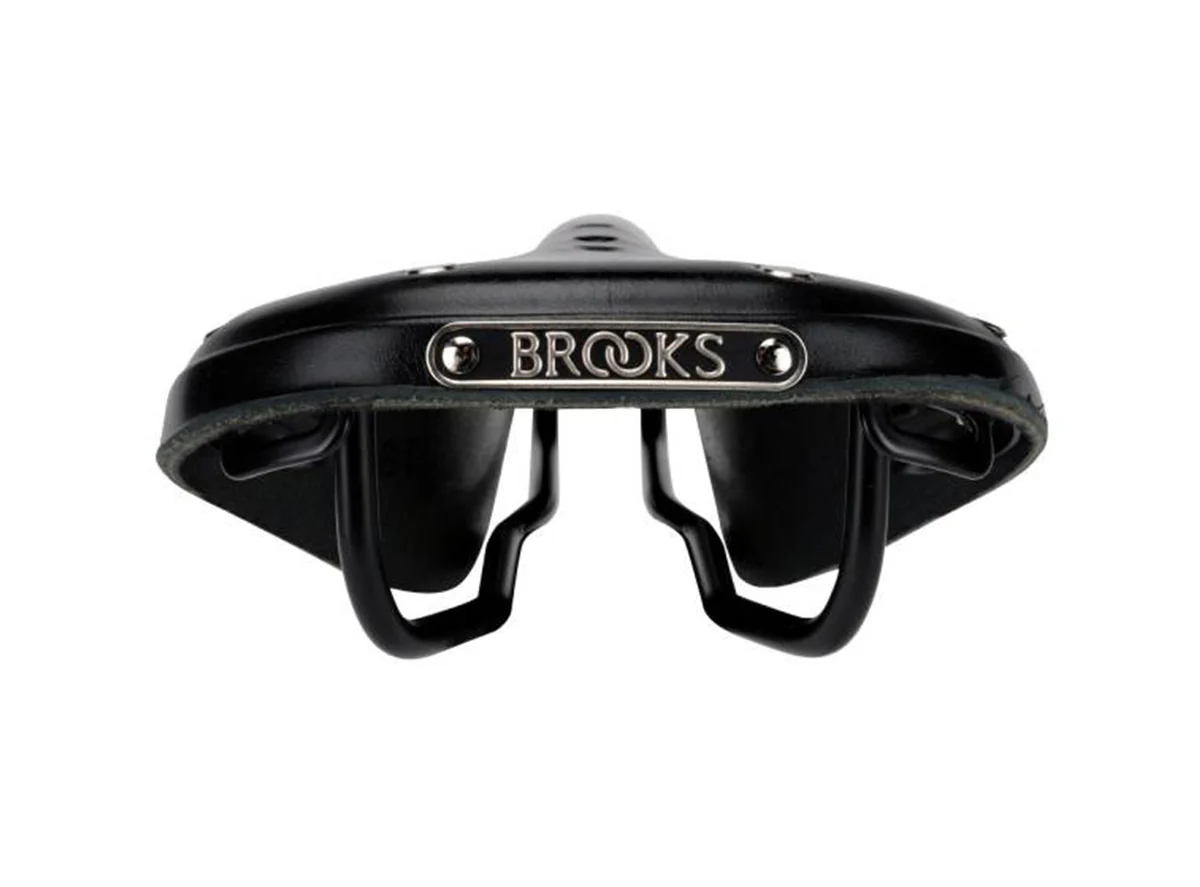 Brooks England Classic B17 Leather Saddle - Narrow - Black - Image 2
