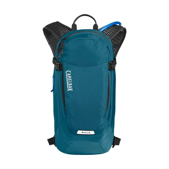CamelBak M.U.L.E. 12 Hydration Pack - Moroccan Blue-Black - Image 4