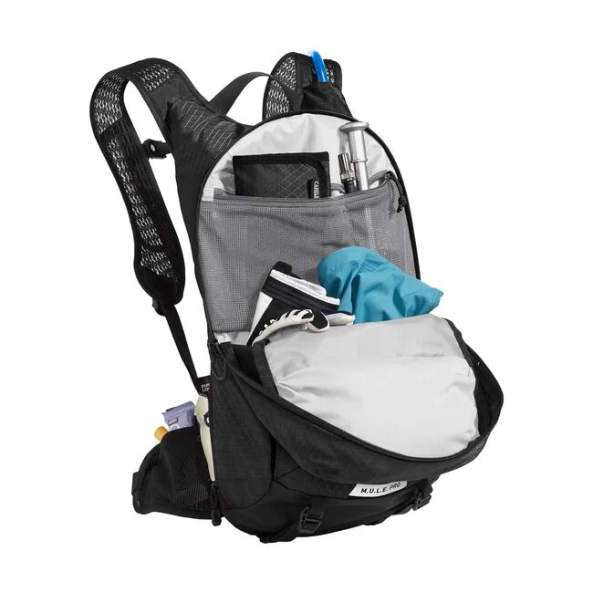 Camelbak M.U.L.E. Pro 14 Hydration Pack - Womens - Black-White - Image 11