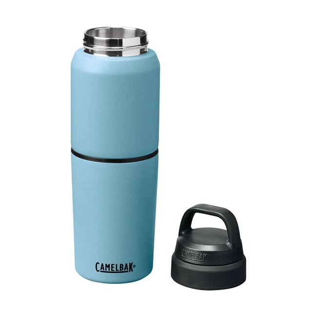 Camelbak MultiBev Vacuum Insulated Stainless Steel Bottle - 17oz/12oz - Dusk Blue - Image 2