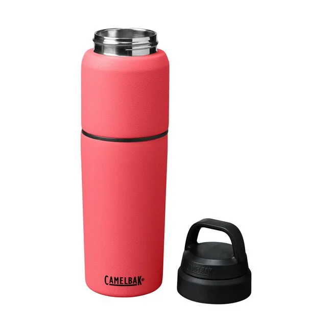 Camelbak MultiBev Vacuum Insulated Stainless Steel Bottle - 22oz/16oz - Wild Strawberry - Image 2