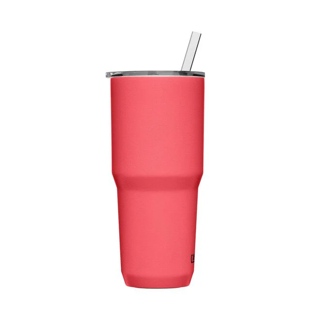 Camelbak Straw Vacuum Insulated Stainless Steel Tumbler - 30oz - Wild Strawberry - Image 2