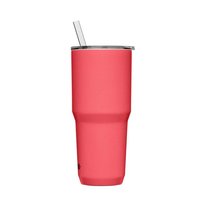 Camelbak Straw Vacuum Insulated Stainless Steel Tumbler - 30oz - Wild Strawberry - Image 4