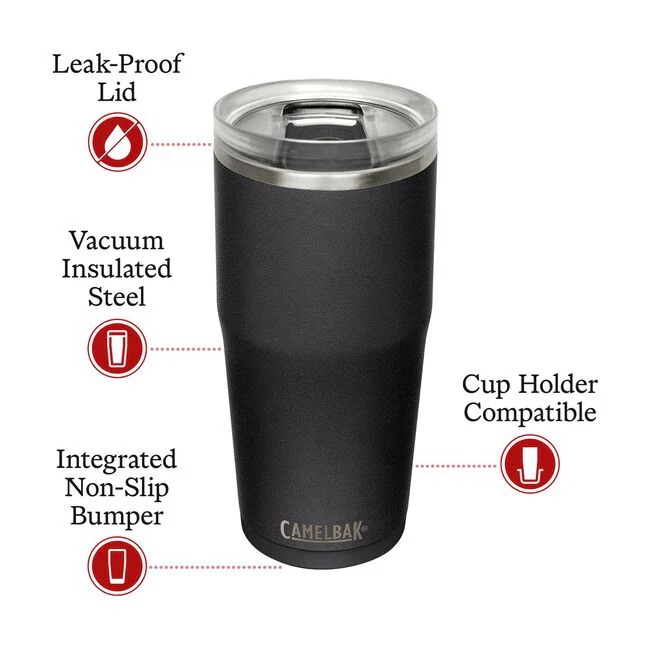 Camelbak Thrive VSS Tumbler - 20oz - Black - Image 2