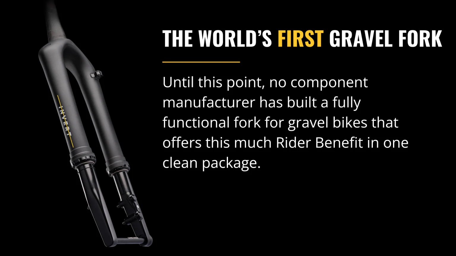 Cane Creek Invert CS 40mm 700c Gravel Fork - Black - Image 11