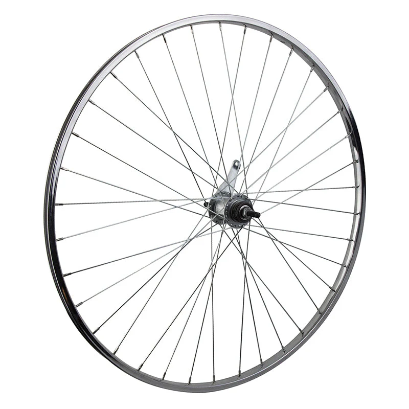 CBO Generic 27" x 1 1/4 Steel Singlespeed Wheel - Rear
