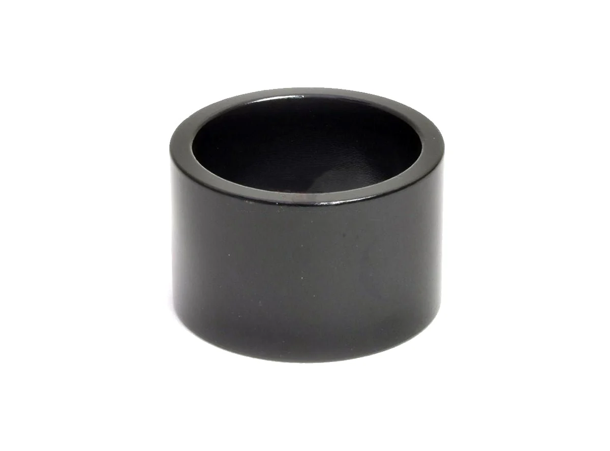 CBO Generic Aluminum Headset Spacer - 1.1/8" x 20mm - Black