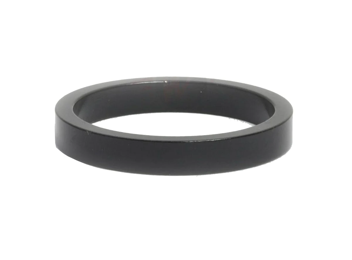 CBO Generic Aluminum Headset Spacer - 1.1/8" x 5mm - Black