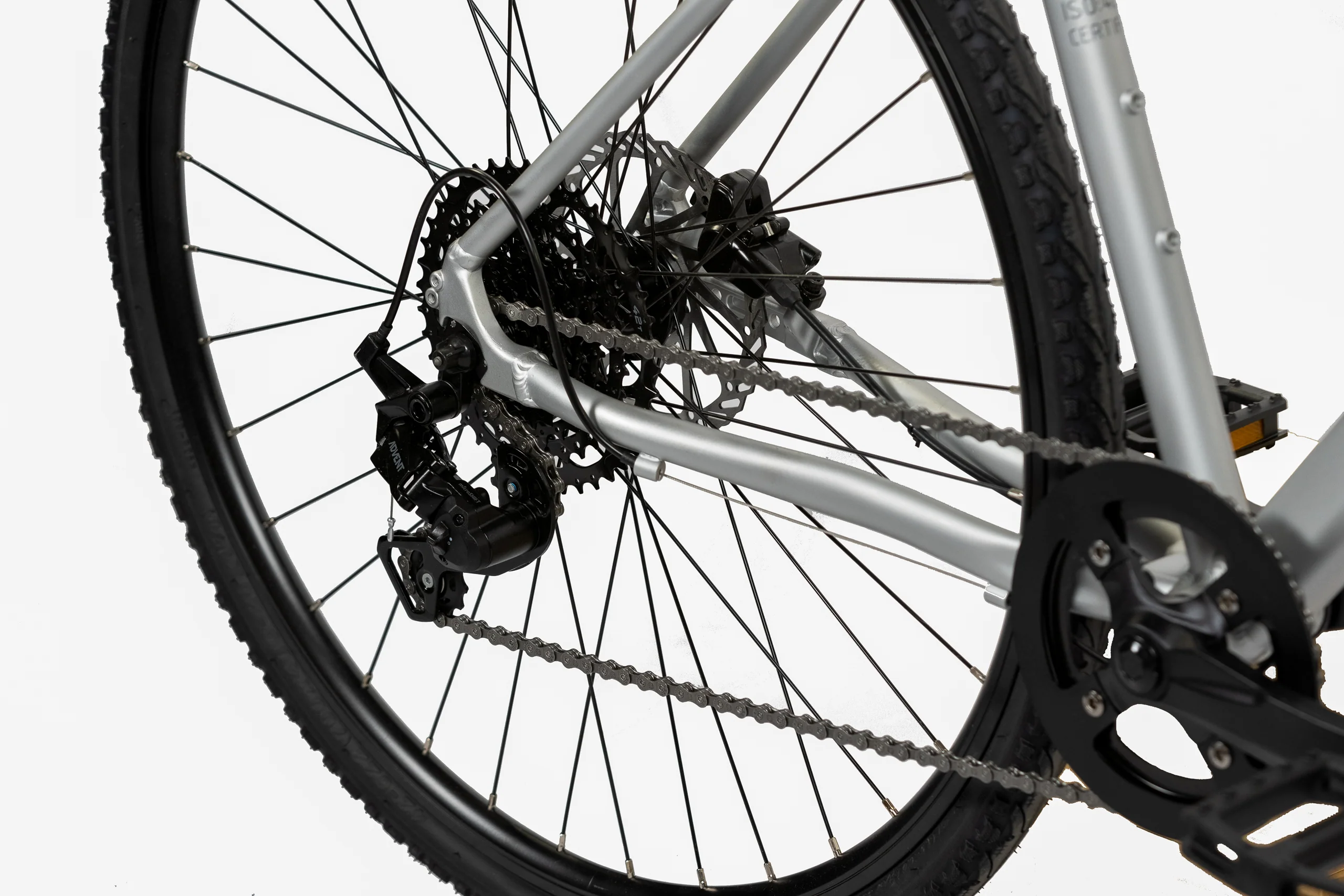 Ceres UB2 700c 9 Spd Hybrid MTB Bike - Gray - Image 13