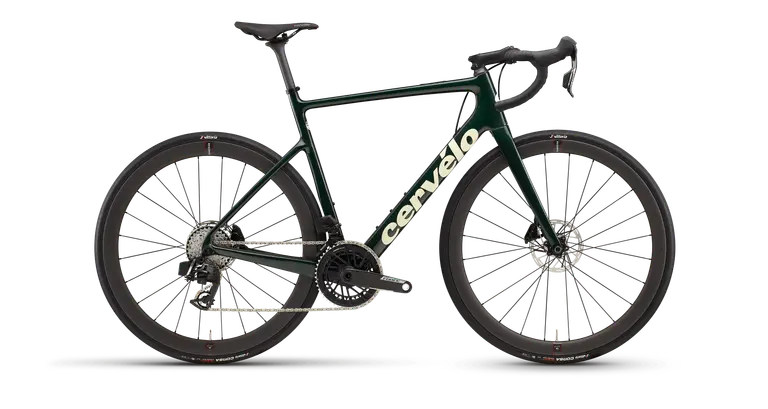 Cervelo Caledonia 700c - Force AXS - Emerald-Cream - Image 2
