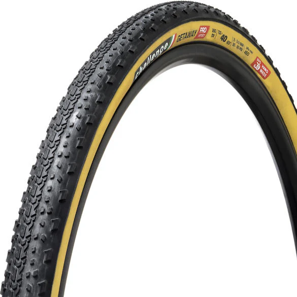 Challenge Getaway Pro 700c Folding Gravel Tire - Black-Tan