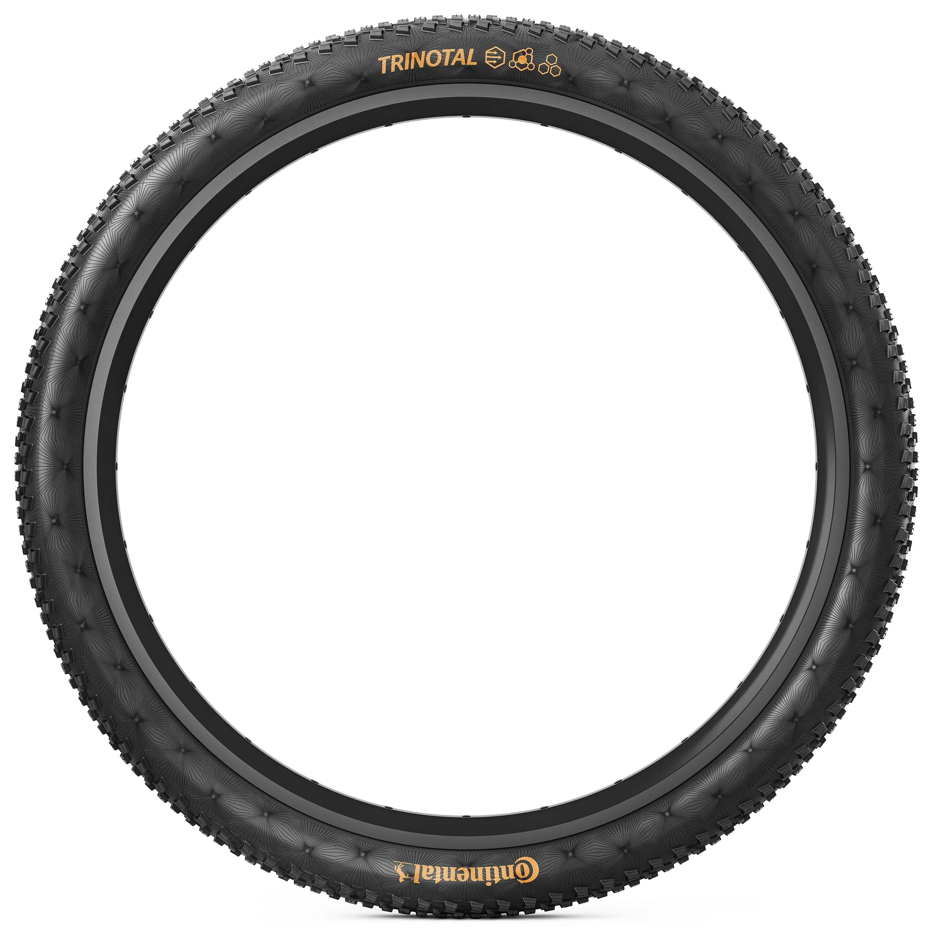 Continental Trinotal Trail Grip 26" Folding MTB Tire - Black - Image 3