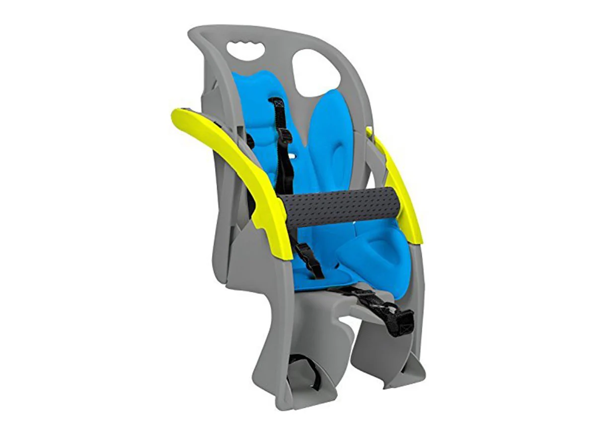 CoPilot Limo Child Carrier with Ex-1 Disc Rack - Gray-Yellow