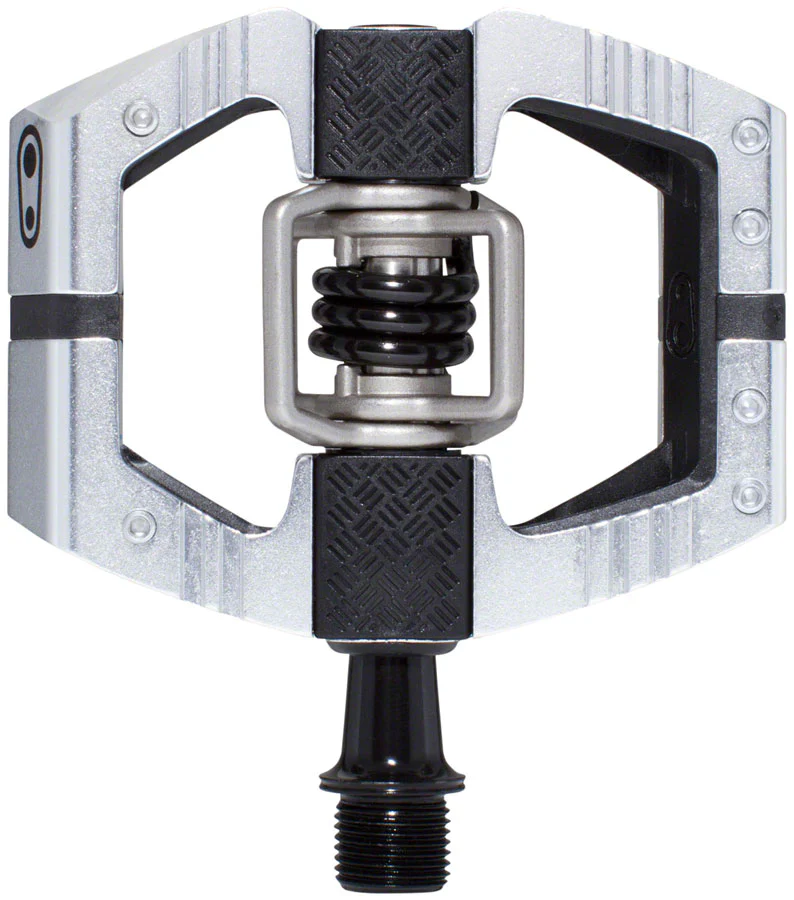 Crank Brothers Limited Edition Mallet E LS Enduro Pedals - High Polish Silver