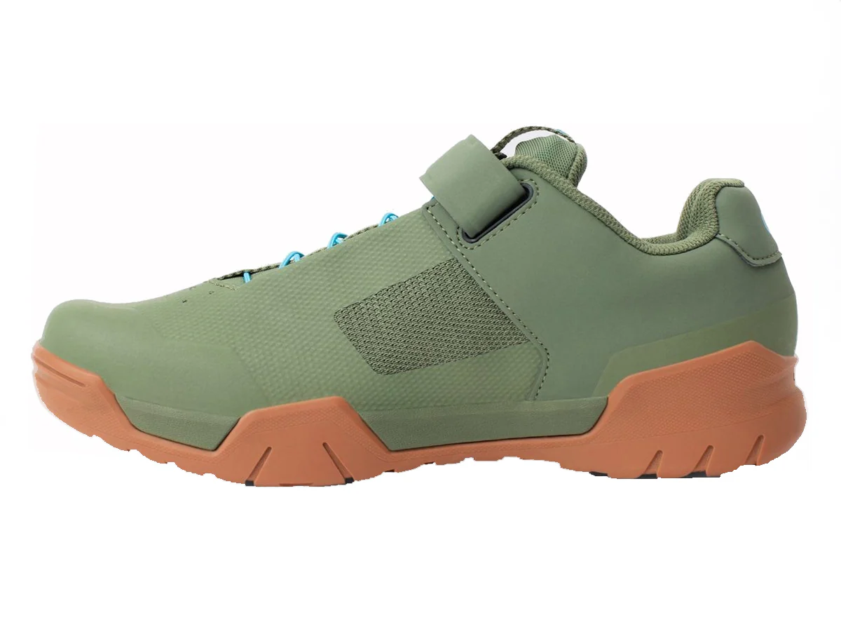 Crank Brothers Mallet E Speedlace MTB Shoe - Green-Blue-Gum - Image 3