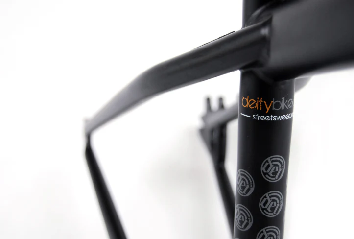 Deity Streetsweeper 26" Dirt Jump Frame - Matte Black - Image 6