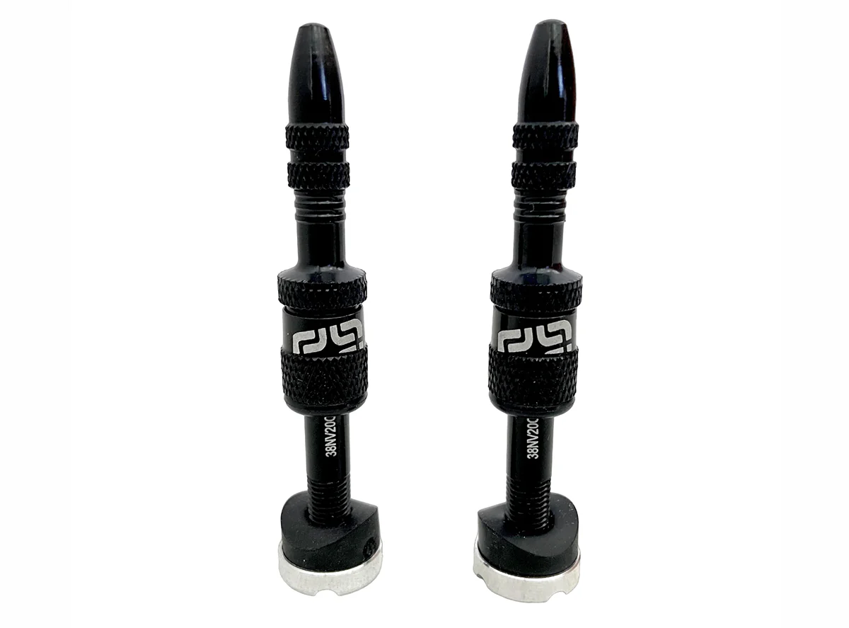 E Thirteen Schrader Quickfill Tubeless Valves Gen2 - 16-24mm Depth - Black