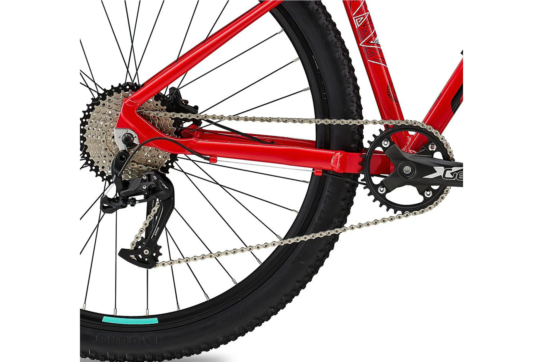 Eastern Alpaka 29 MTB Hardtail Bike - Red - Image 4