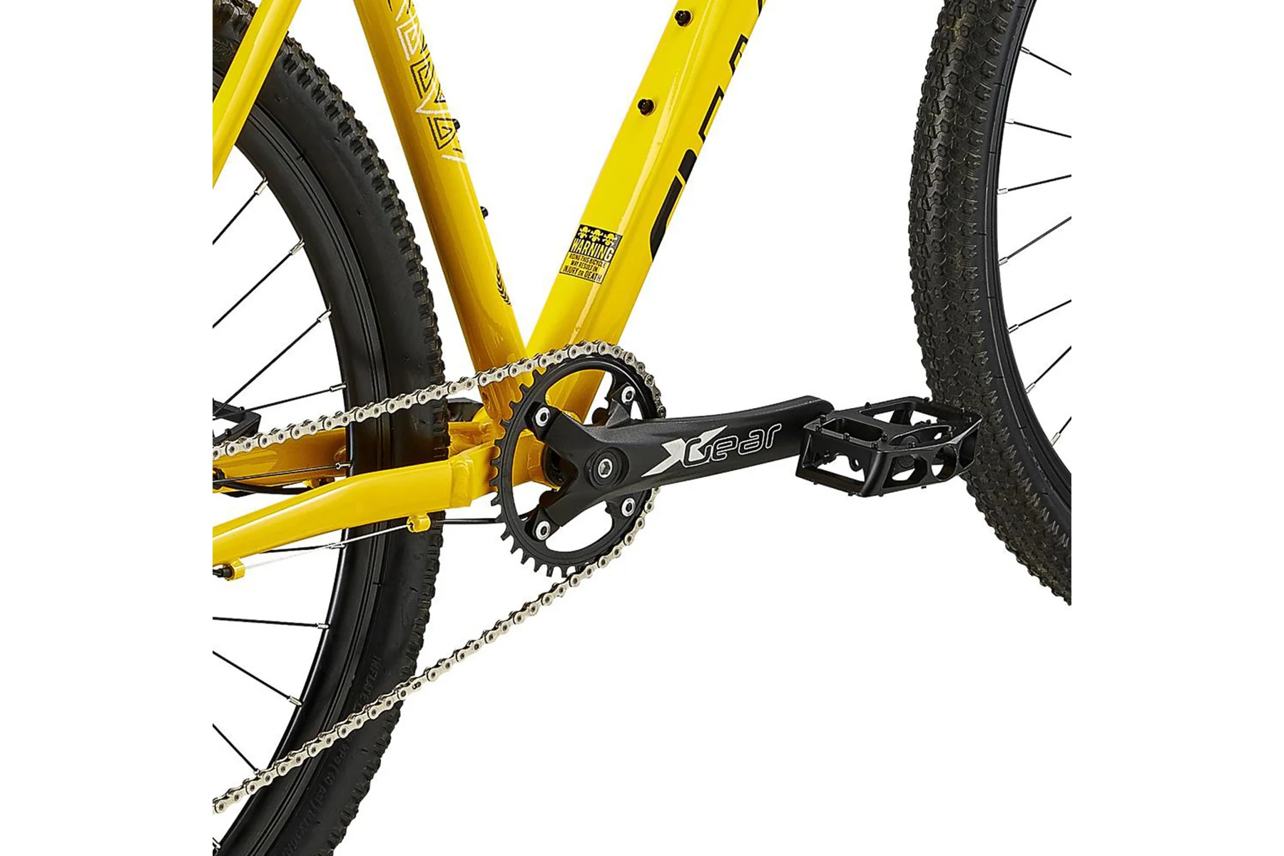 Eastern Alpaka 29 MTB Hardtail Bike - Yellow - Image 4