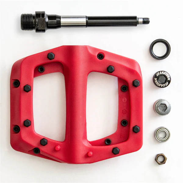 Eastern Linx MTB Flat Pedals - White - Image 3