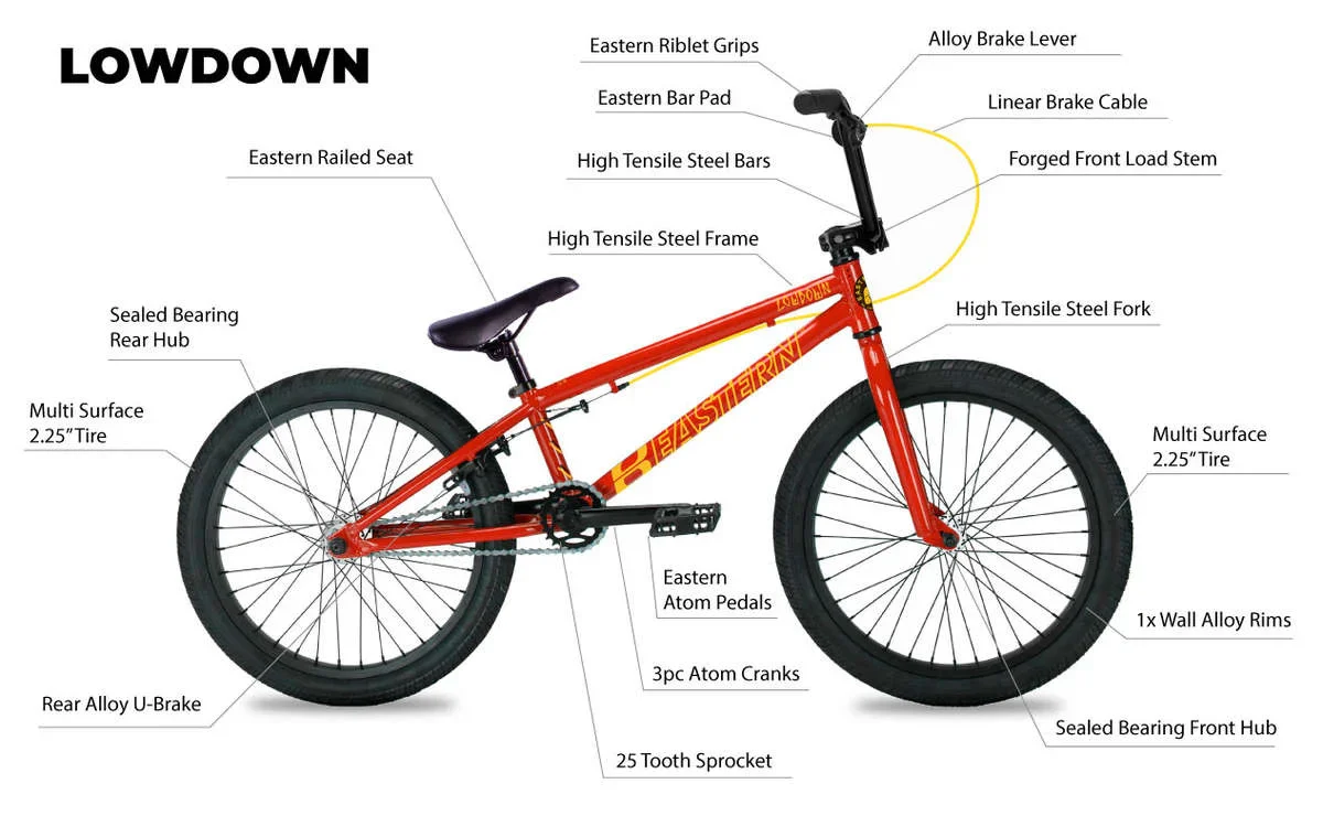 Eastern Lowdown 20" BMX - Cosmetic Damage - Image 4