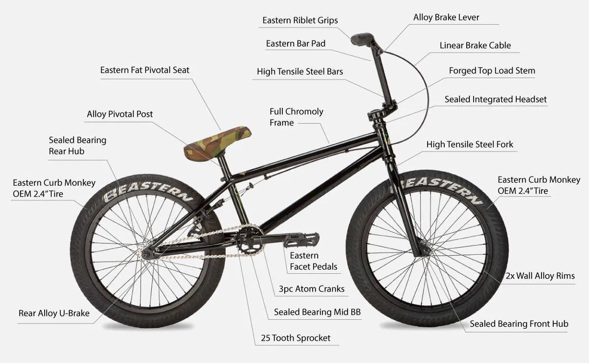 Eastern Thunderbird V1 20" BMX - Black - Image 15