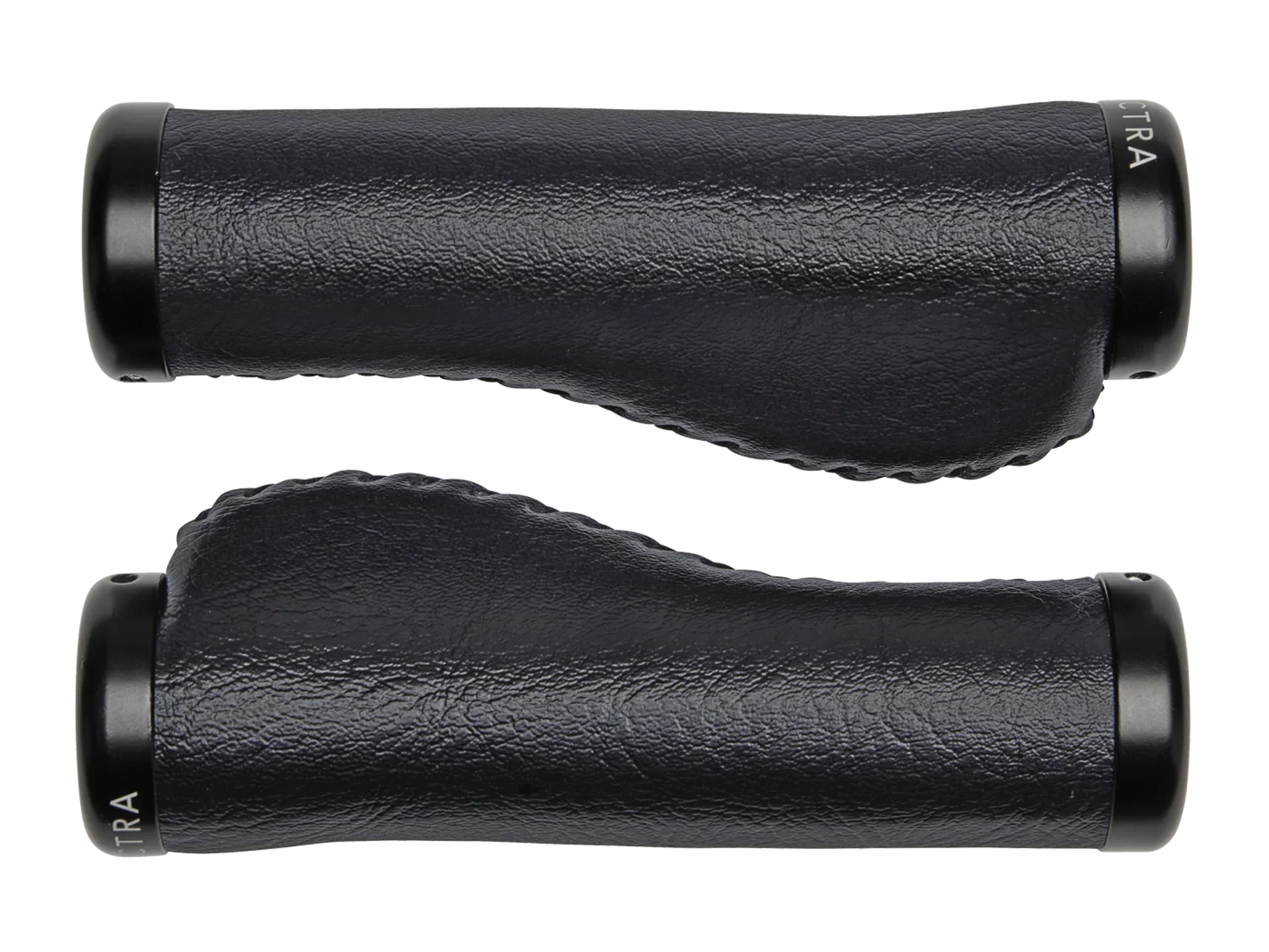 Electra Classic Faux Leather Ergo Grip Set - Black - Image 4