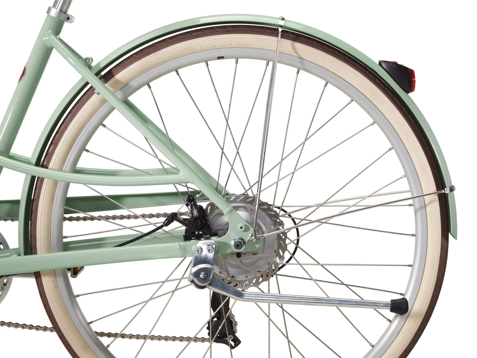 Electra Loft Go! 7D EQ Step-Thru 700c Bike - Matcha Green - Image 9