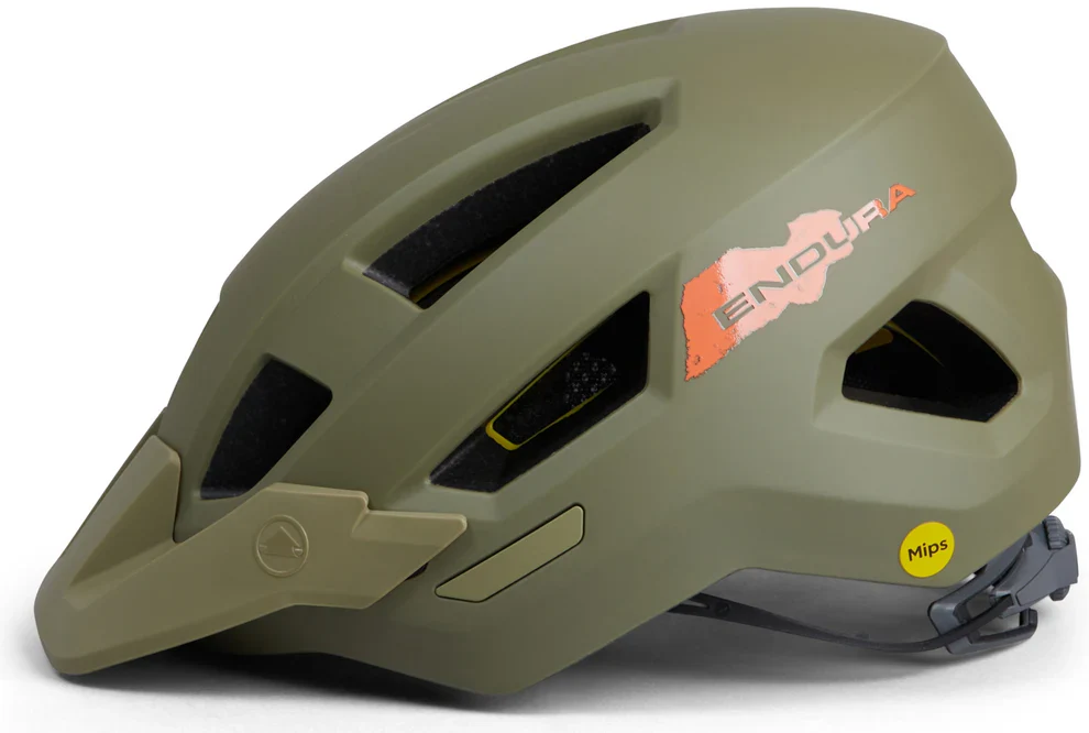 Endura Hummvee MIPS MTB Helmet - Youth - Tweed Green - Image 2