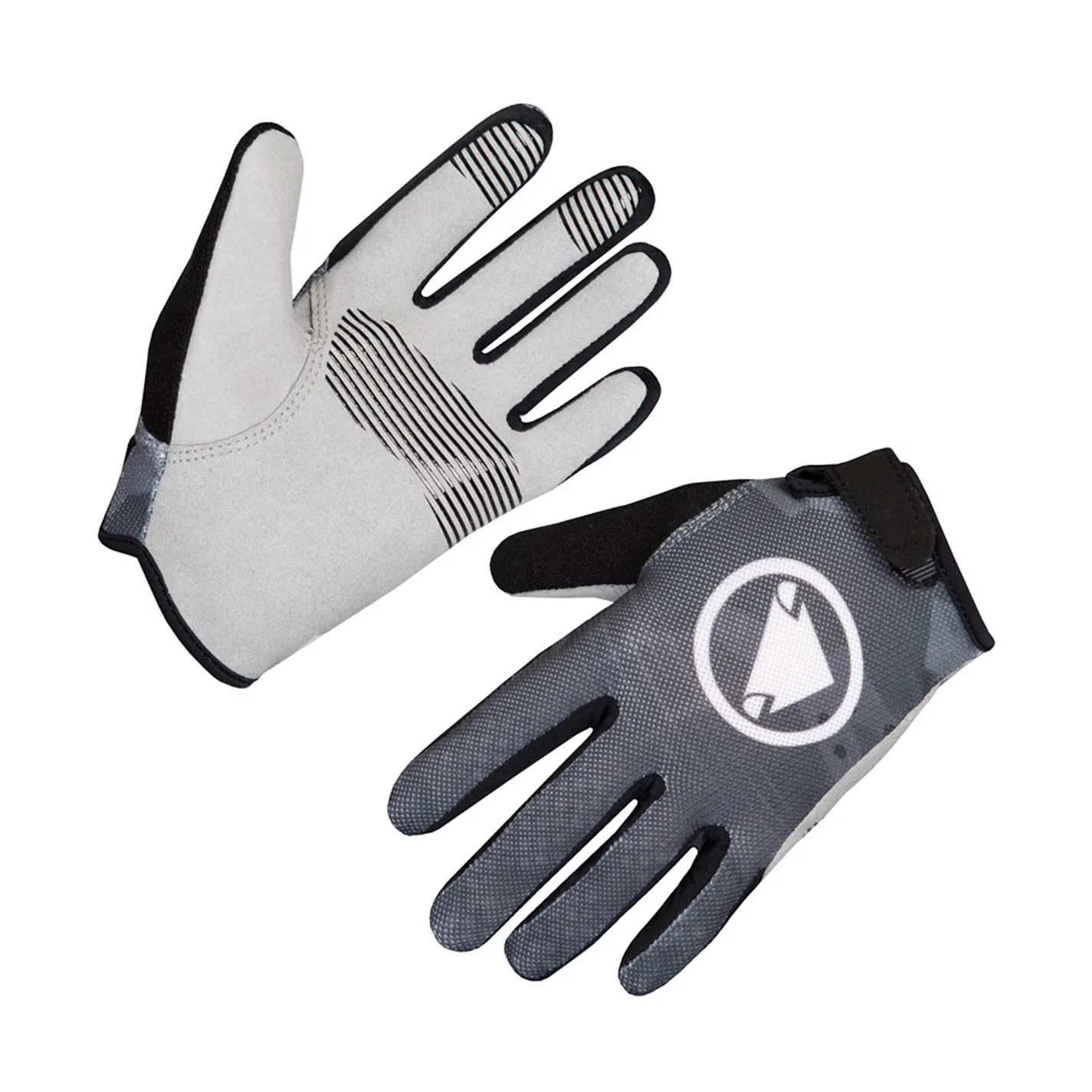 Endura Hummvee MTB Glove - Kids - Gray Camo - Image 2