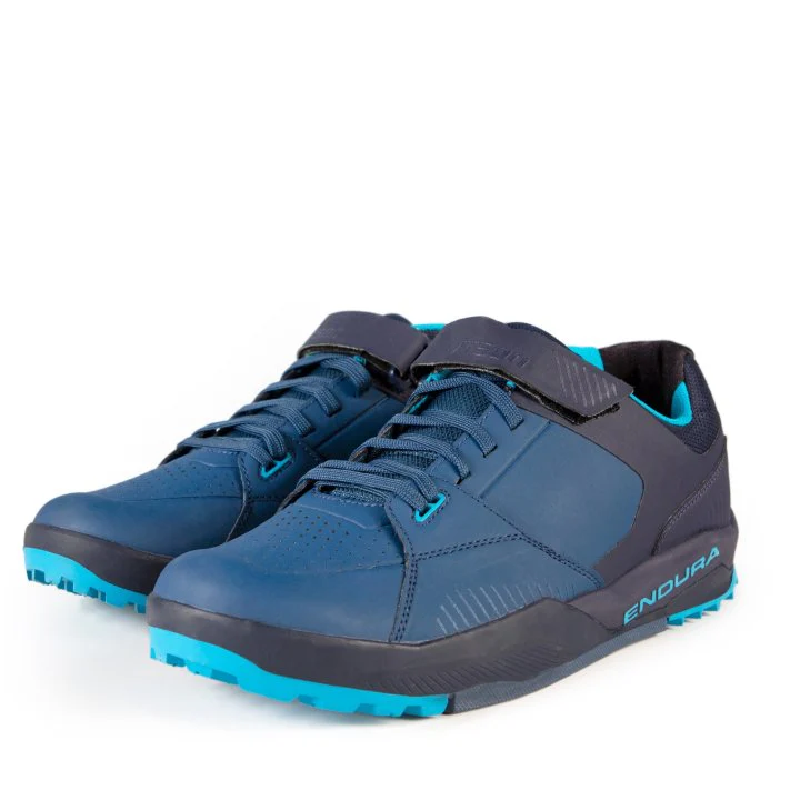 Endura MT500 Burner Flat Pedal Shoe - Navy - Image 3