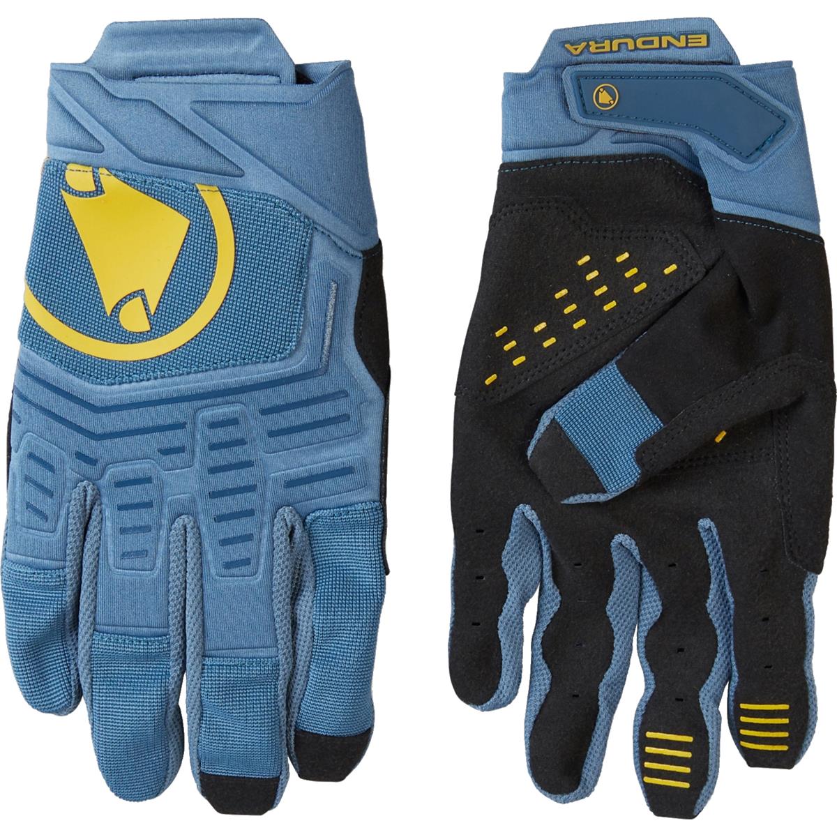 Endura SingleTrack II MTB Glove - Blue Steel - Image 2