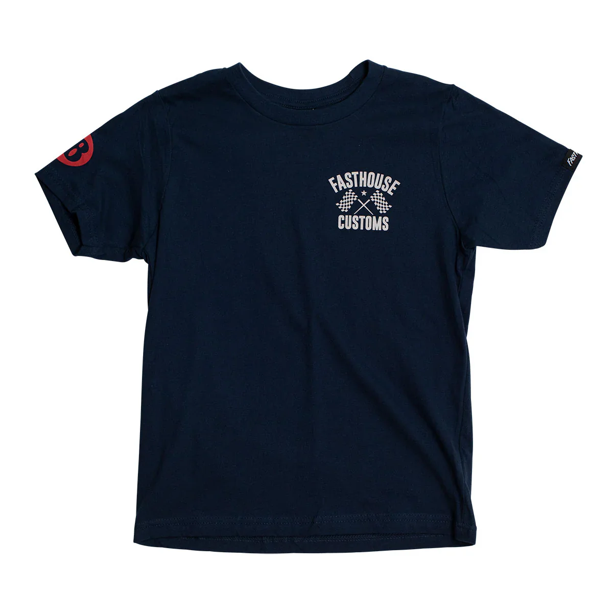 Fasthouse 68 Trick Tee - Youth - Navy - Image 2