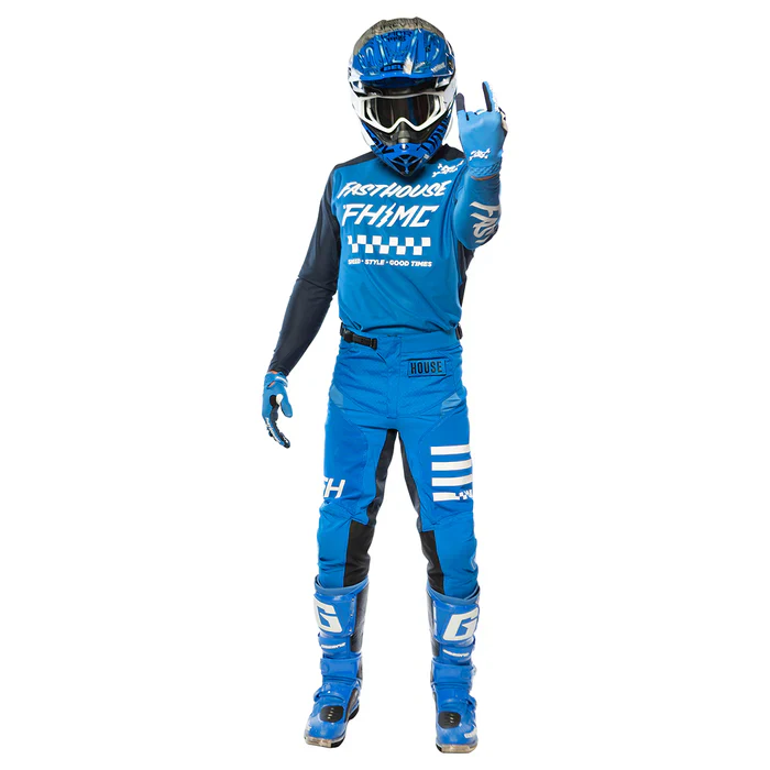 Fasthouse Air Cooled Elrod Glory Pant - Electric Blue - Image 3