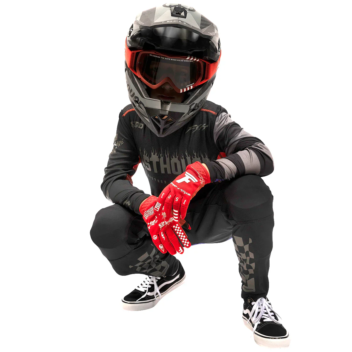 Fasthouse Burn Free Fastline Pant - Youth - Black - Image 12