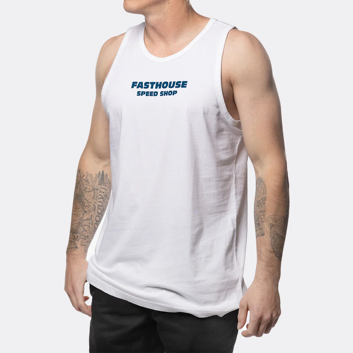 Fasthouse Call Us Tank - White - Image 2