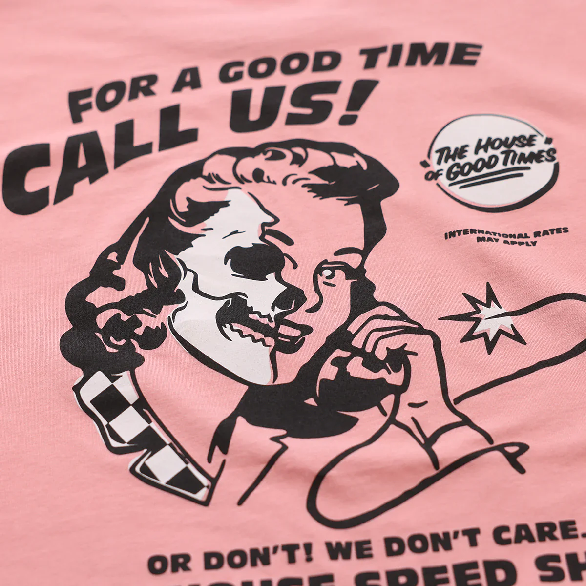 Fasthouse Call Us Tee - Desert Pink - Image 4
